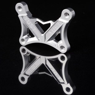 宇斯特卡钳无台阶转接码适用UB二代/X战警/M2平叉改装锻造铝合金