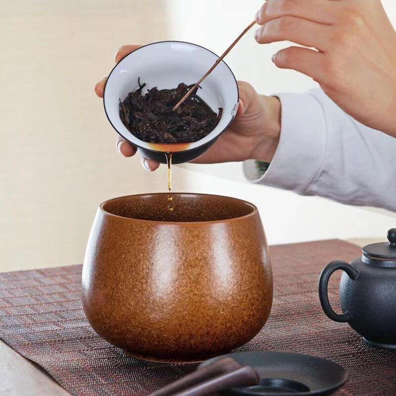 陶瓷洗茶,茶渣罐,高档烟灰缸,家用茶具,茶杯,洗碗器具,茶道
