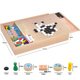 跳棋五子棋飞行棋儿童小学生多合一象棋围棋蛇棋斗兽棋类益智玩具