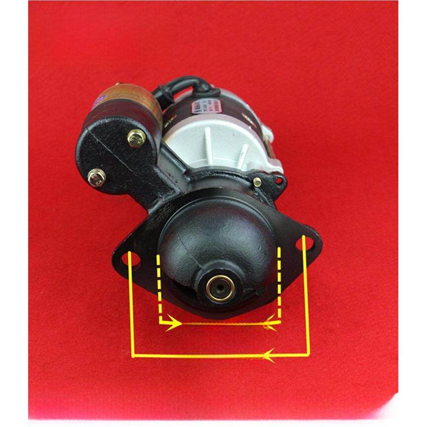490/495/4100/4102农用车货车拖拉机12V 24V起动机减速马达正品