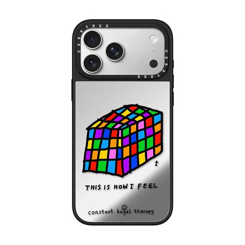 THIS IS HOW I FEEL 彩色魔方18Pro适用于iPhone17Promax苹果16/15/14Promax个性创意13艺术保护套12pm手机壳