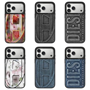 第二弹DIESEL迪赛苹果17Promax适用于iPhone16Promax手机壳15pro潮牌牛仔14Pro明星同款13/12/11防摔磁吸硬壳