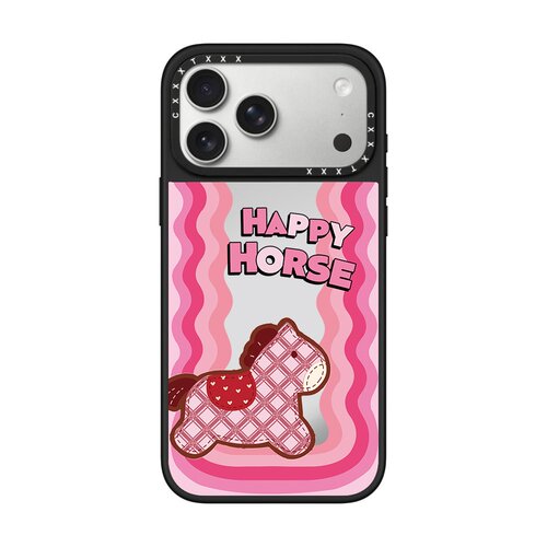 招财桃花波浪小马C家MagSafe磁吸适用iPhone苹果18promax手机壳17plus/16卡通15高级感14潮牌13明星同款创意