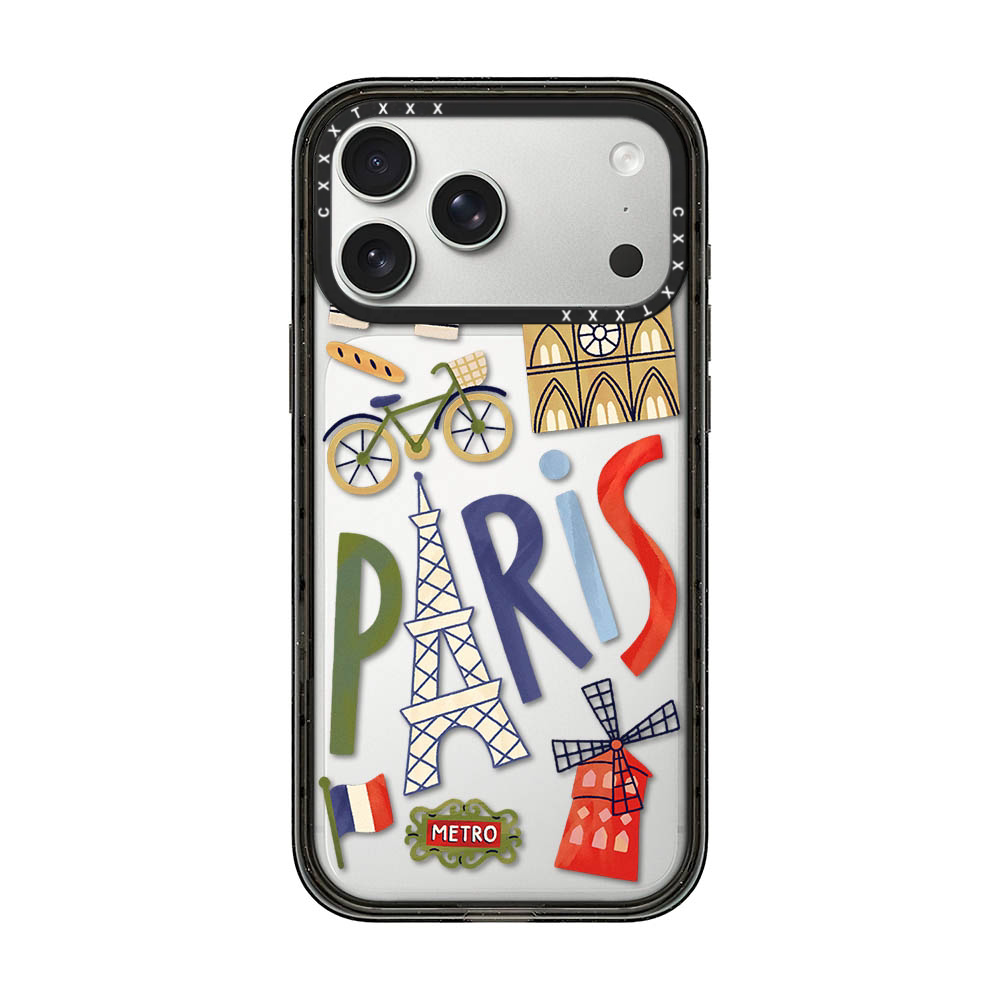 巴黎限定手机壳18promax适用于iPhone17pro埃菲尔铁塔16plus卢浮宫15max镜面磁吸14pro邮票13英伦防摔保护套