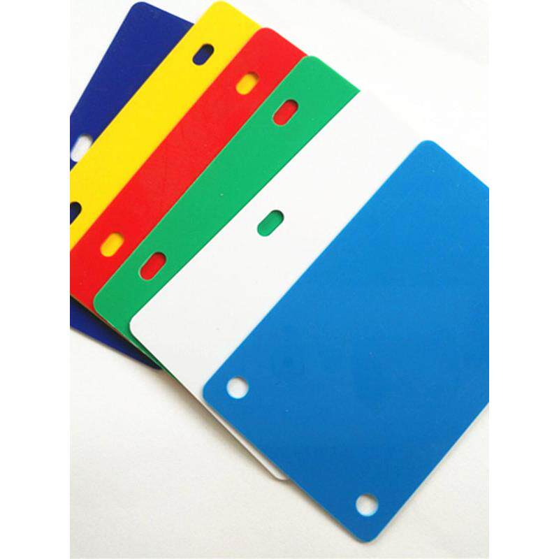 夜鹰54X86电缆光缆标牌防水Pvc印刷标牌标牌空白无撕膜500片