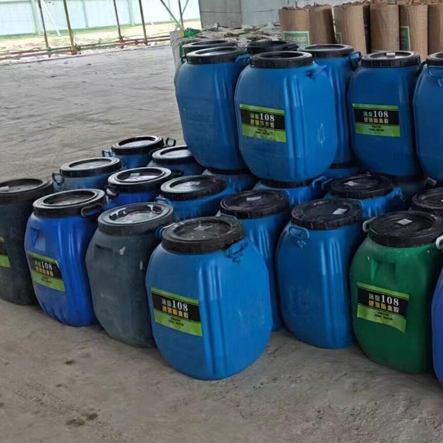 厂销108建筑胶水高粘环保型批灰胶水腻子粉水泥工程专用胶水大桶
