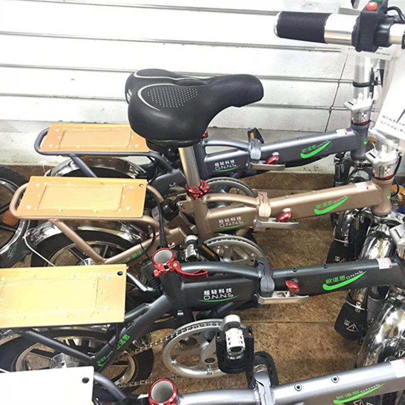 欧诺思代驾折叠电动自行车电池底座控制器盒子电池板底板