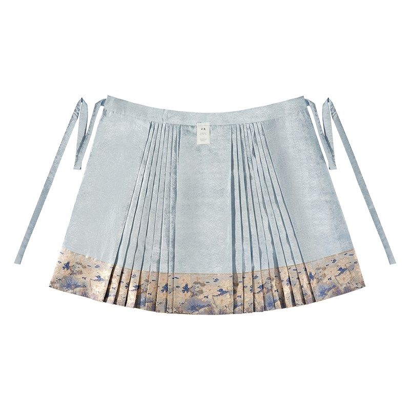 南山集【翠盖佳人】纱料明制马面裙4.5米摆5对褶微梯平价轻薄款,女装/女士精品,汉服半身裙,淘宝优惠券,粉丝福利购,淘宝优惠卷