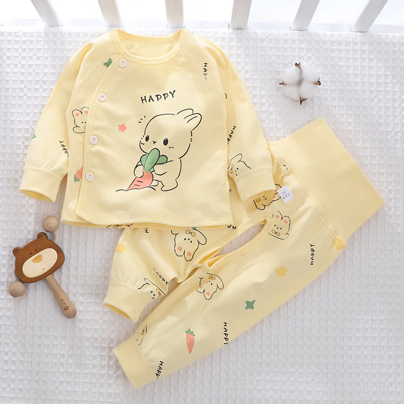 新生婴儿秋衣秋裤套装高腰护肚纯棉a类无骨薄款分体春秋可外出穿,童装/婴儿装/亲子装,内衣套装,淘宝优惠券,粉丝福利购,淘宝优惠卷