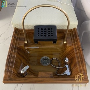 泰式平躺洗头床专业发廊美发店新款洗头床熏蒸按摩床理发店美容院