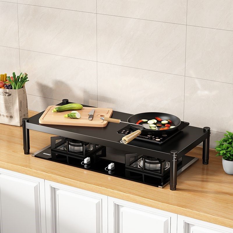 桌面置物架厨房收纳架单层柜内分层隔层家用简易烤箱微波炉置物架,厨房/烹饪用具,微波炉置物架,淘宝优惠券,粉丝福利购,淘宝优惠卷