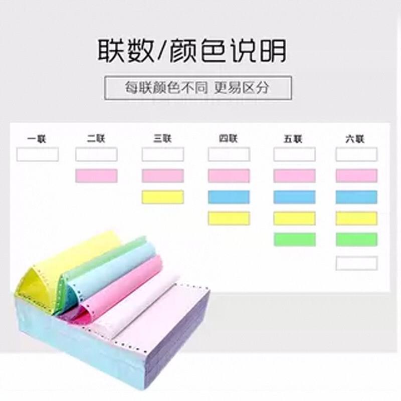 包邮绿天章241电脑打印纸一二四五联六联三联二等分三等分381整箱