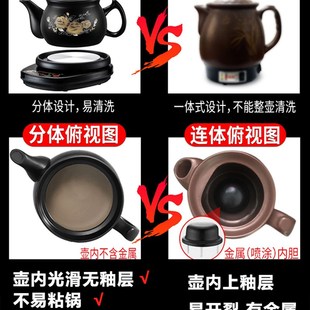 煮中药专用锅全自动插电专门熬煎药的砂锅瓦罐子电煎壶多功能炖煲