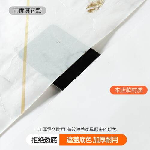 仙鹤禅意中式翻新柜子贴古典红色改造装饰卧室衣柜门贴纸自粘壁纸