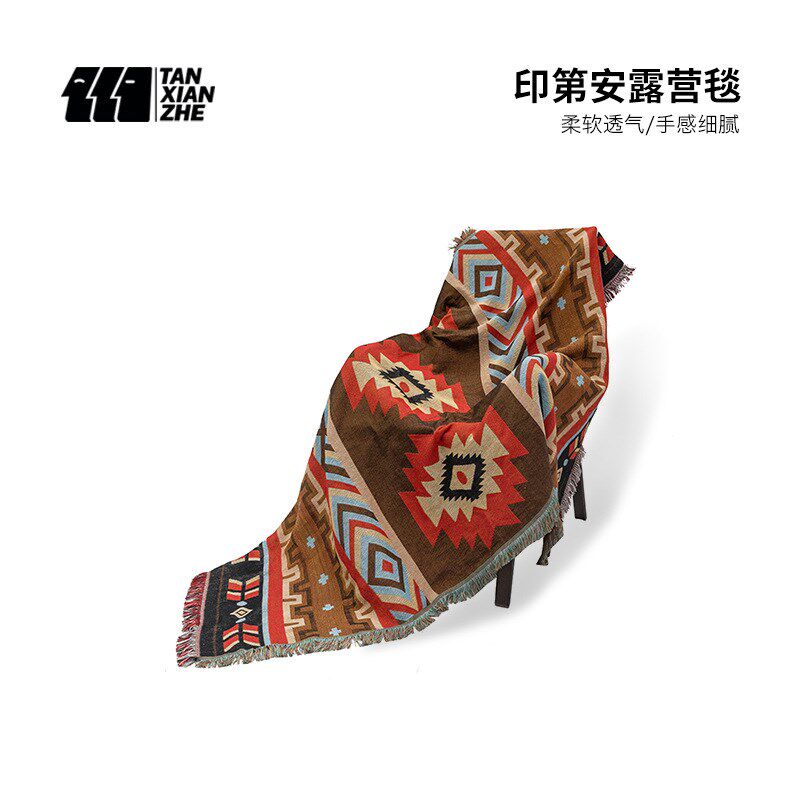 探险者波西米亚毯子野餐垫防潮垫野餐布春游野炊草坪印第安地垫,户外/登山/野营/旅行用品,防潮垫,淘宝优惠券,粉丝福利购,淘宝优惠卷