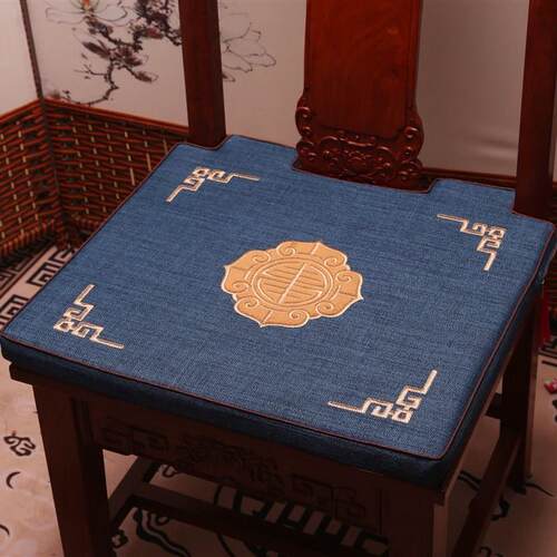 红木餐椅垫圆桌吃饭椅垫茶桌椅垫餐厅椅垫实木座垫四季垫