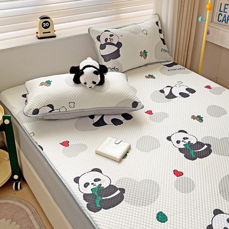 定制凉感冰豆豆凉席床笠儿童冰丝90x120x135x190x200大床2米x2米2,床上用品,床笠,淘宝优惠券,粉丝福利购,淘宝优惠卷