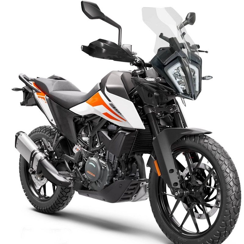 适用于 KTM 390 ADV 改装挡风玻璃 加高风挡玻璃风镜 前导流罩