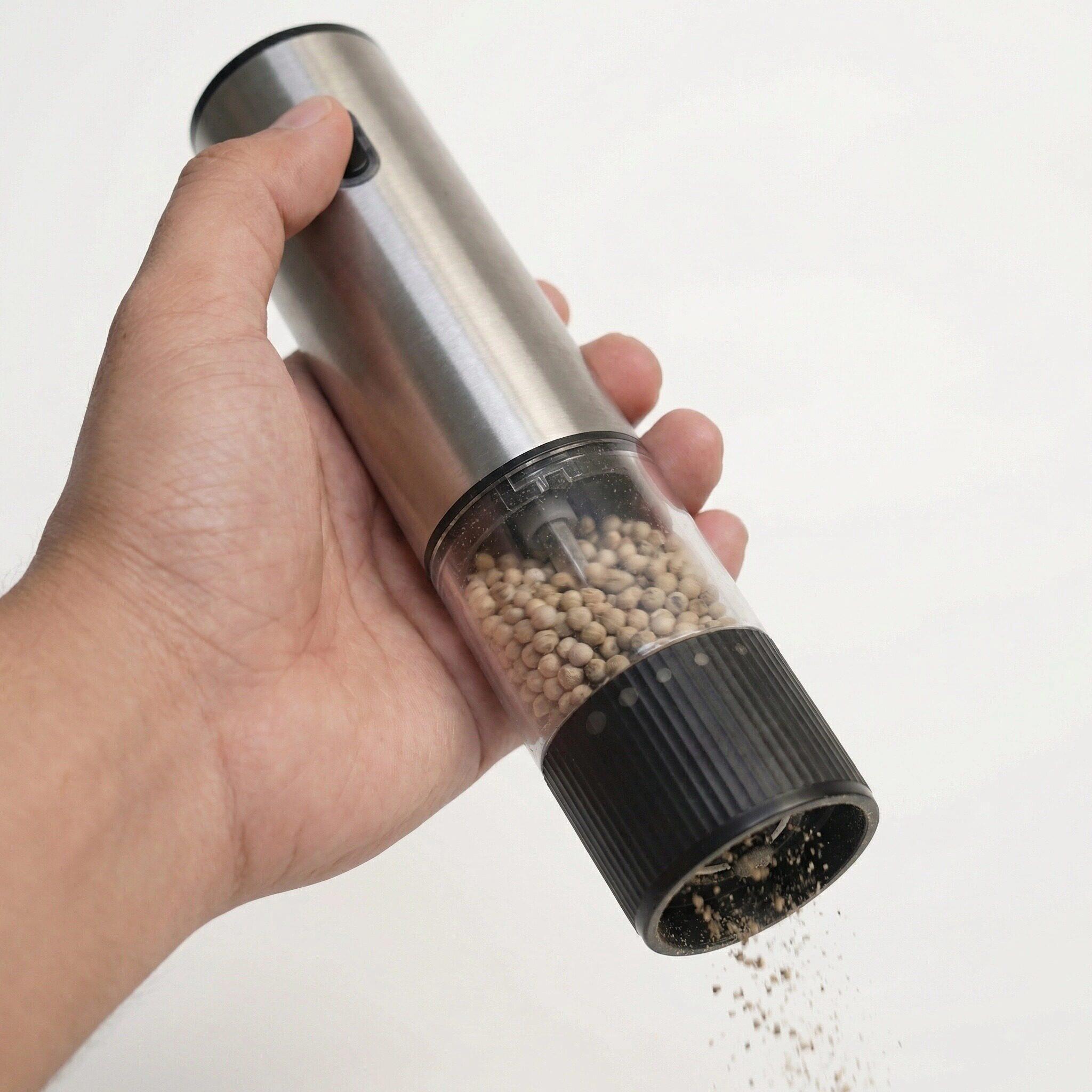 胡椒电动胡椒研磨器家用胡椒研磨器电动全自动研磨器研磨调味烧烤