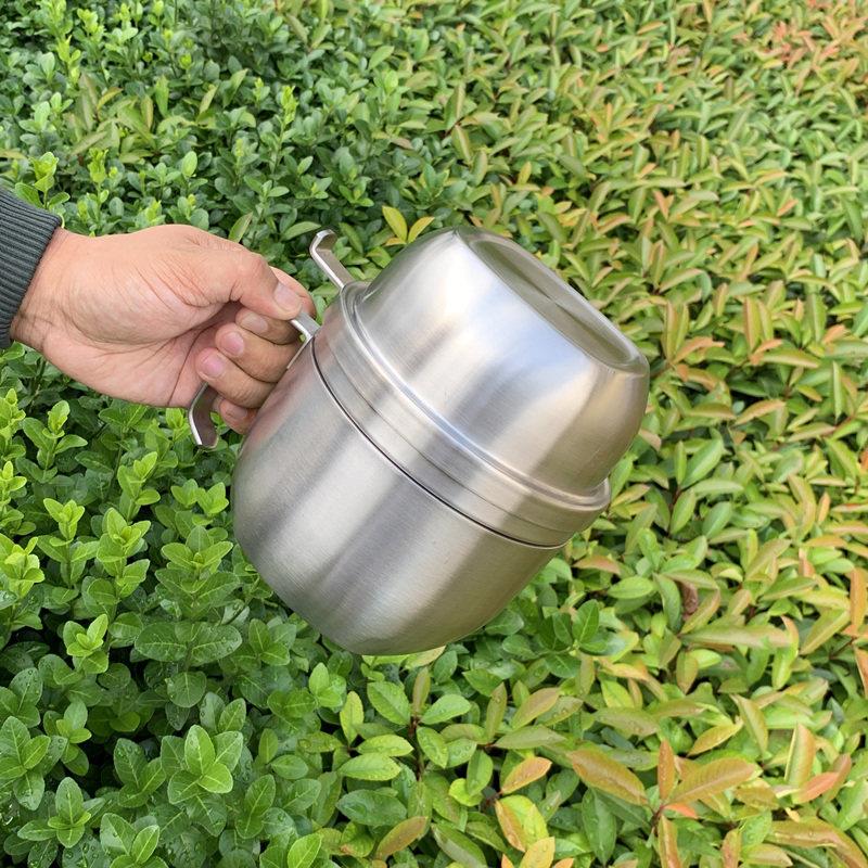 体训饭盒盖碗多层正品打饭304不锈钢带盖子勺防烫泡面碗金属餐具