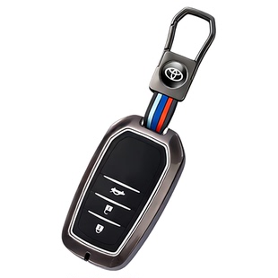 26款丰田车钥匙套卡罗拉亚洲龙凯美瑞雷凌奕泽CHR荣放RAV4壳包扣