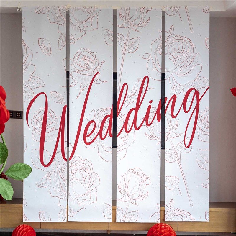 玫瑰印花结婚现场布置婚房背景墙kt板婚礼留影挂布写真条幅定制,节庆用品/礼品,婚房装扮用品,淘宝优惠券,粉丝福利购,淘宝优惠卷