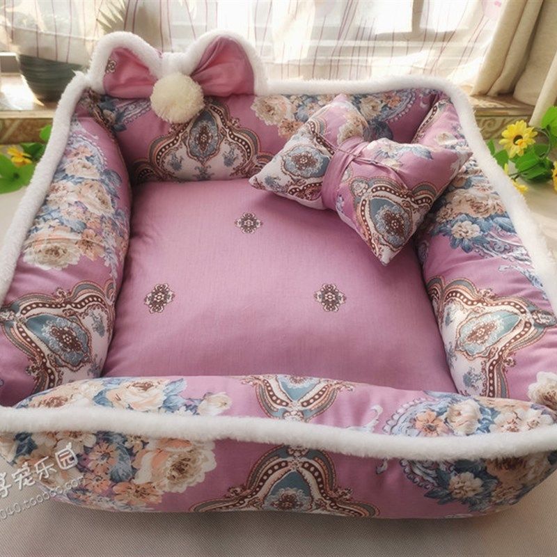 民族风狗窝可爱猫窝全可拆洗宠物窝公主床沙发窝泰迪贵宾小宠窝Z5,宠物/宠物食品及用品,猫狗床/躺椅,淘宝优惠券,粉丝福利购,淘宝优惠卷