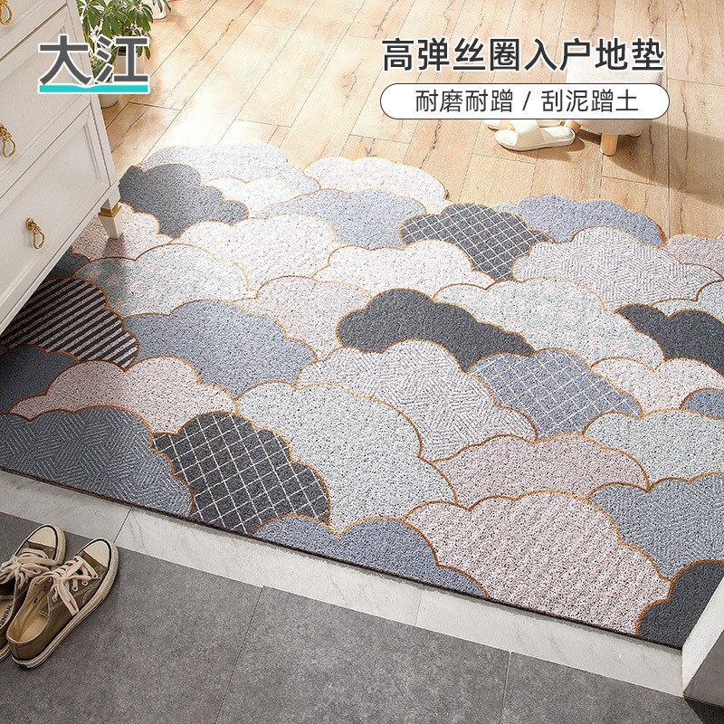 大江高弹丝圈入户地垫进门地垫家用可裁剪地毯玄关大门口防滑耐磨,家庭/个人清洁工具,地垫,淘宝优惠券,粉丝福利购,淘宝优惠卷