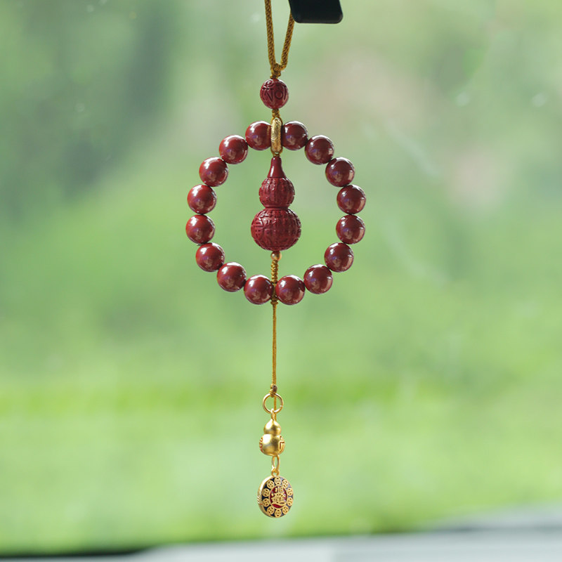 高档朱砂葫芦汽车挂件后视镜挂饰男女款式车载里内保平安吊坠,汽车用品/电子/清洗/改装,车挂,淘宝优惠券,粉丝福利购,淘宝优惠卷