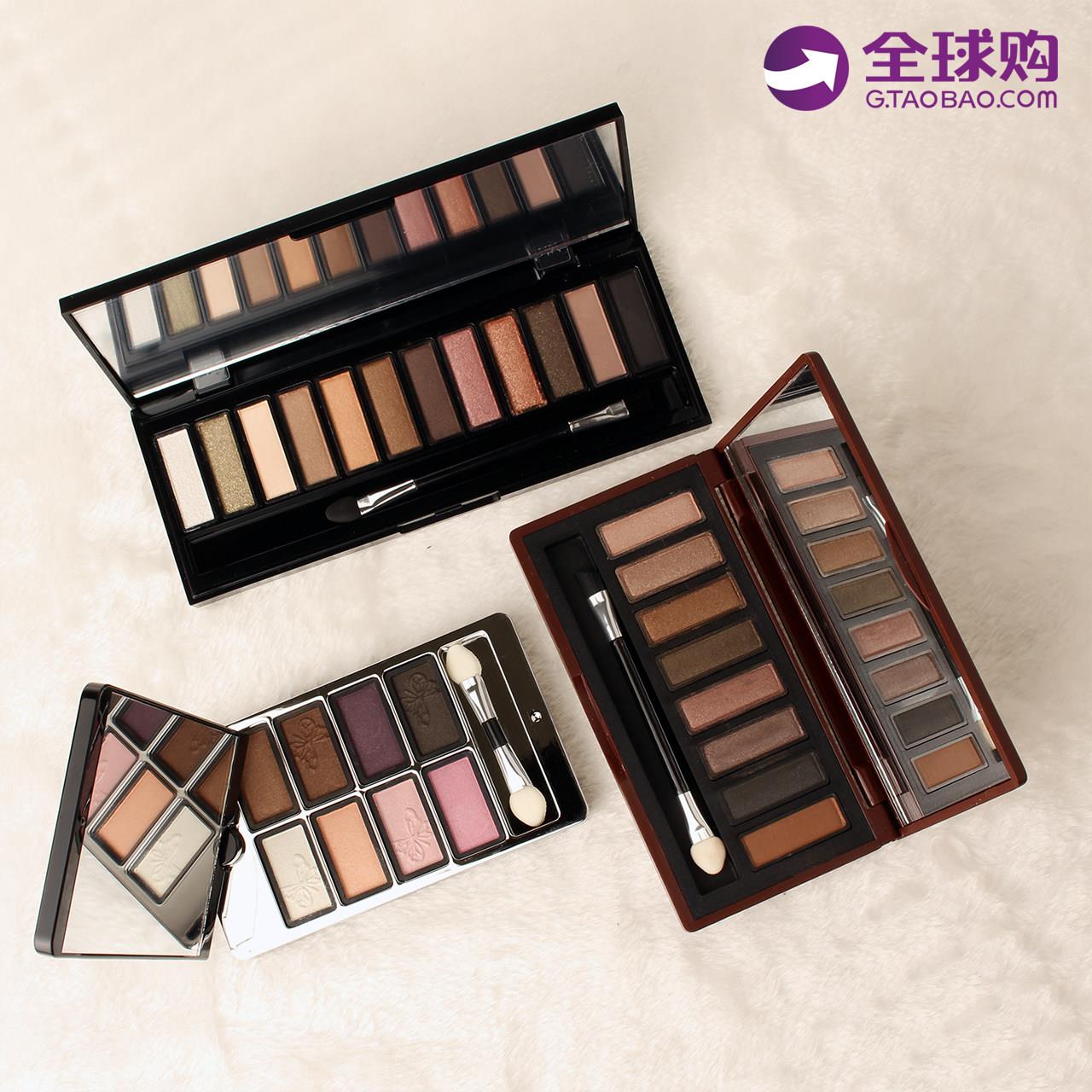 Mistine大地色眼影盘 泰国正品烟熏裸妆珠光亚光眼影 8色12色可选