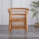 天然真藤靠背餐椅阳台客厅小户型家用藤编沙发单双三人组合椅休闲