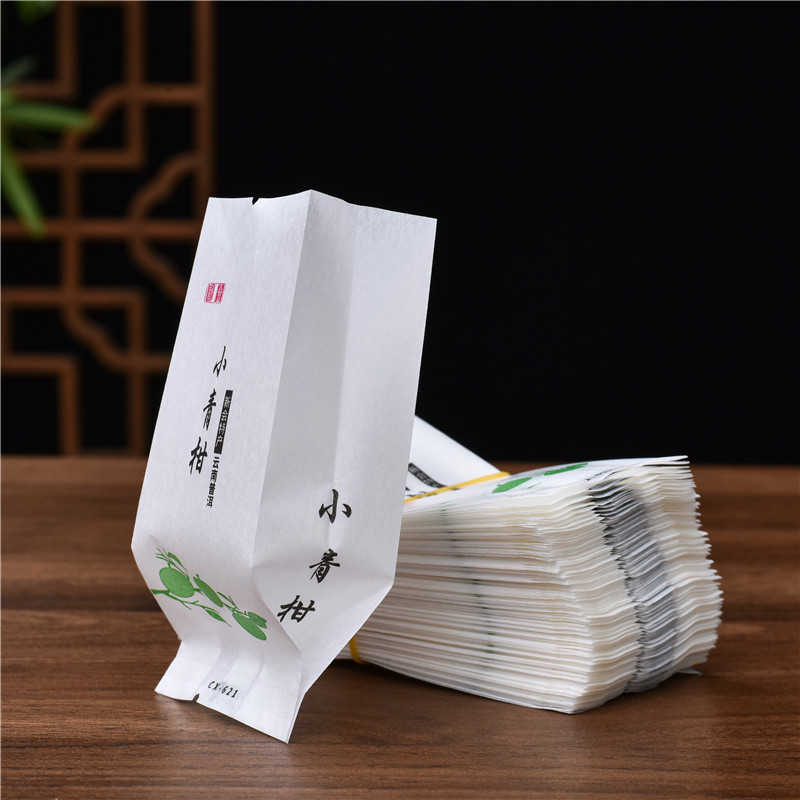 小青柑小泡袋子一颗装新会特产防潮包装袋内袋密封棉纸热封口袋子