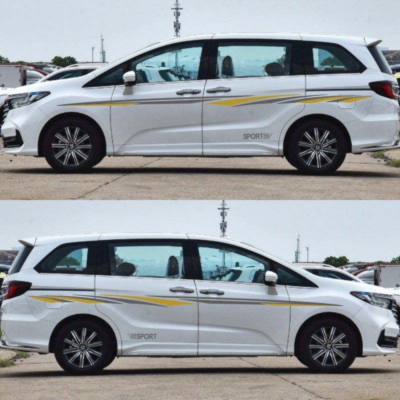 适用于奥德赛车身贴纸彩条艾力绅汽车贴纸车身腰线个性装饰拉花,汽车用品/电子/清洗/改装,汽车装饰贴/反光贴,淘宝优惠券,粉丝福利购,淘宝优惠卷