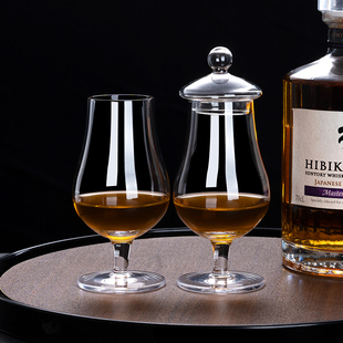 水晶玻璃高脚闻香杯威士忌酒杯品鉴杯大肚洋酒烈酒杯郁金香干邑杯