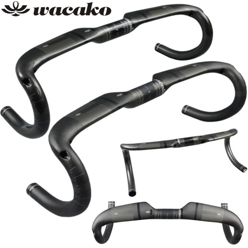 正品!wacako全碳纤维公路自行车弯把全碳弯把公路弯把公路车把