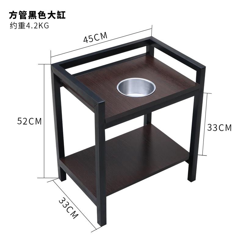 麻将机茶几茶水架烟灰缸旁边小茶楼棋牌室专用麻将桌放茶杯的架子