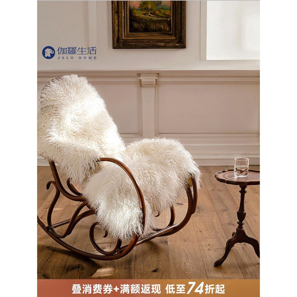 Gallo生活全羊皮垫澳大利亚真皮真皮沙滩羊皮温暖沙发汽车坐垫卧