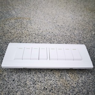 118型八门铃开关 八位8位八开门铃开关按钮 自动复位开关面板按钮