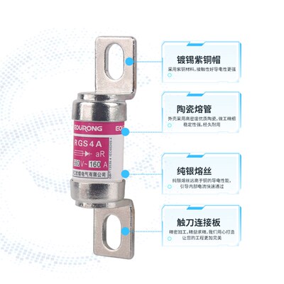 快速熔断器RGS4A 660/690V100A125A 150A 160A 200A 660GH熔管