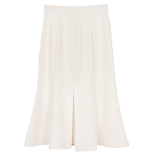 白色半身裙中长款夏季高腰包臀裙黑色裙子春夏半裙鱼尾裙半身裙女