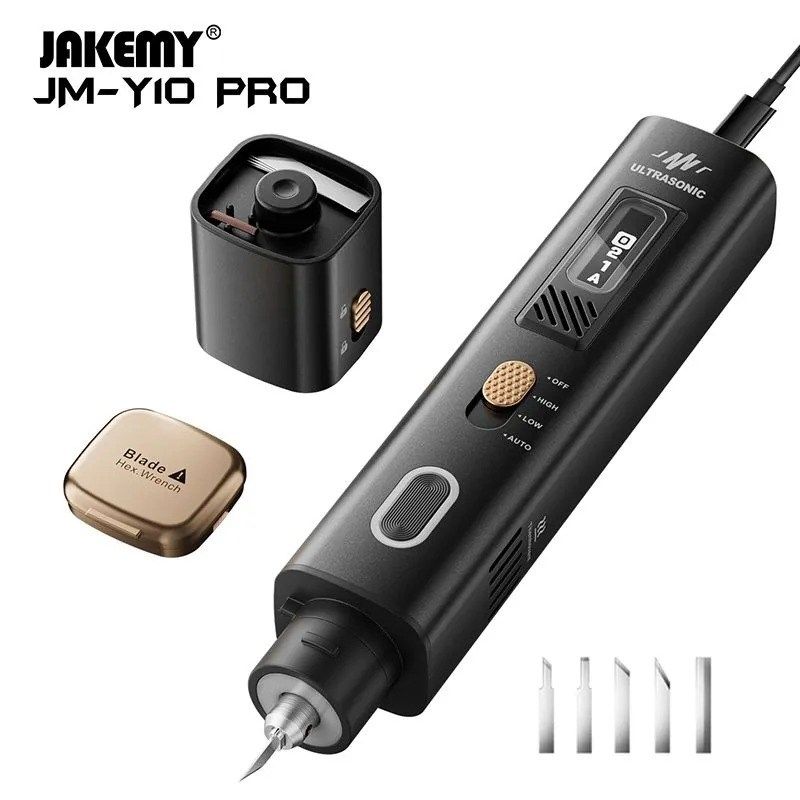 JAKEMY JM-Y10超音波切割刀DIY3D打印模型电动雕刻工具40Khz35W
