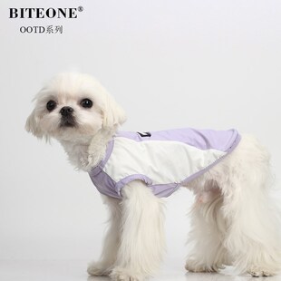 BITEONE【云紫色防晒凉凉衣】狗狗衣服春夏新品防紫外线冰凉面料
