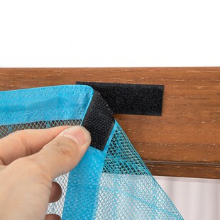 纱门帘磁性自粘防蚊卧室透风加密不透人闭合防尘防蝇魔术贴隔断帘