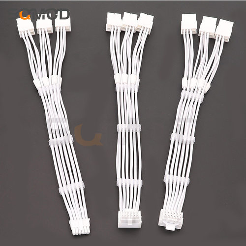 RTX40系3x8pin 8PIN转16Pin 12VHPWR 90度弯头新显卡连接线 白色