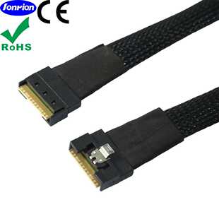 LR MINISAS SFF8654 8I 74Pin PCIE服务器机内线 线军工级