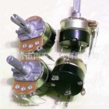 B500K电位器WH138阻值470K10KB5K/20K50K100K/B-500K带开关可调光