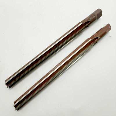 1:50锥度铰刀手用直柄铰刀综红色9crsi1比50铰刀 3 4 5 6 8 10 12