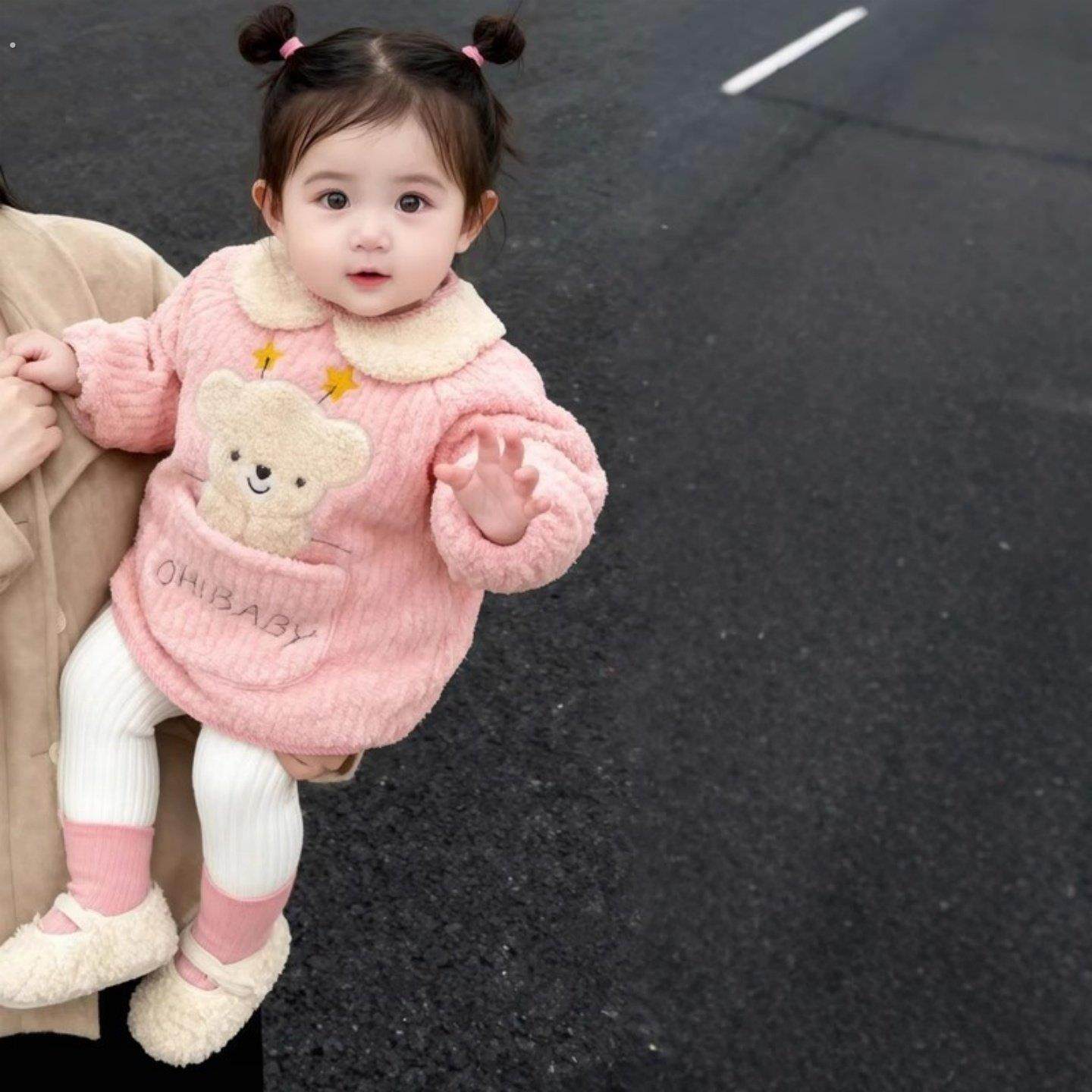 宝宝罩衣冬季外穿洋气加厚儿童围裙防水男女小孩婴儿吃饭围兜护衣,童装/婴儿装/亲子装,反穿衣/罩衣,淘宝优惠券,粉丝福利购,淘宝优惠卷