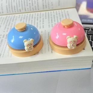 新款贝贝鼠铃铛手按铃抢答铃抖音直播成交铃家用宠物传唤铃铛