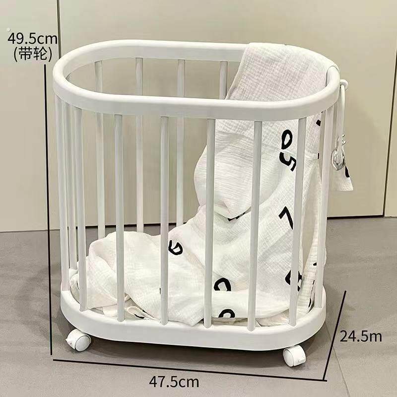 脏衣篮家用放脏衣服收纳筐防水浴室卫生间大容量窄缝脏衣篓带轮子
